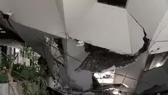 se desploma techo de hotel en Zapopan