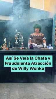 FOTO: Atracción de Willy Wonka