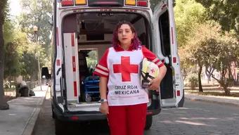 Historia de Jessica: Paramédico Mujer en Cruz Roja de Tlaxcala