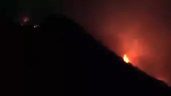 Foto: Incendio Forestal en San Lucas Quiaviní, Oaxaca