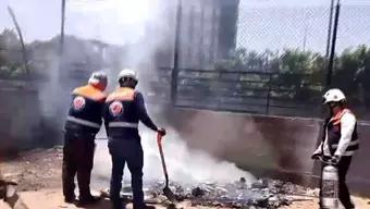 Foto: Reportan un Incendio Cerca de Estación Instituto del Petróleo del Metro CDMX