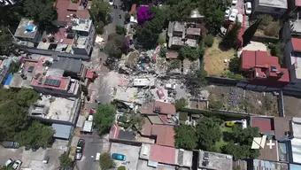 FOTO Explosión en Casa de Tlalpan  16 de Abril del 2024
