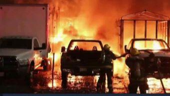 Se Incendia Pensión de Vehículos en Guadalajara, Jalisco