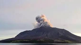 Foto: Volcán Ruang Indonesia 
