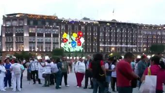 FOTO: Manifestantes Arriban al Zócalo | 23 de Abril del 2024