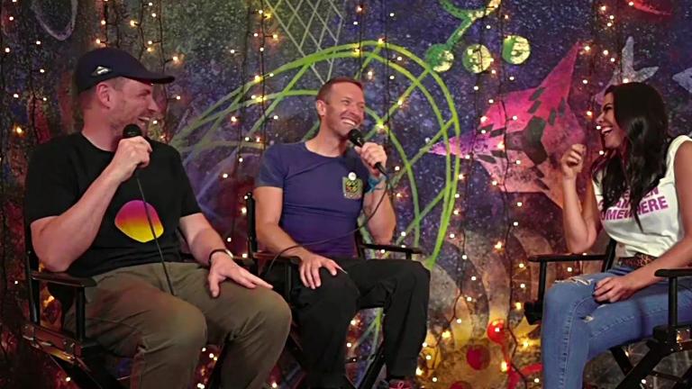 Paola Rojas entrevista a Chris Martin y Jonny Buckland de Coldplay (Parte 2)