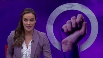 Alejandra Aguayo en Las noticias con Karla Iberia Sánchez 