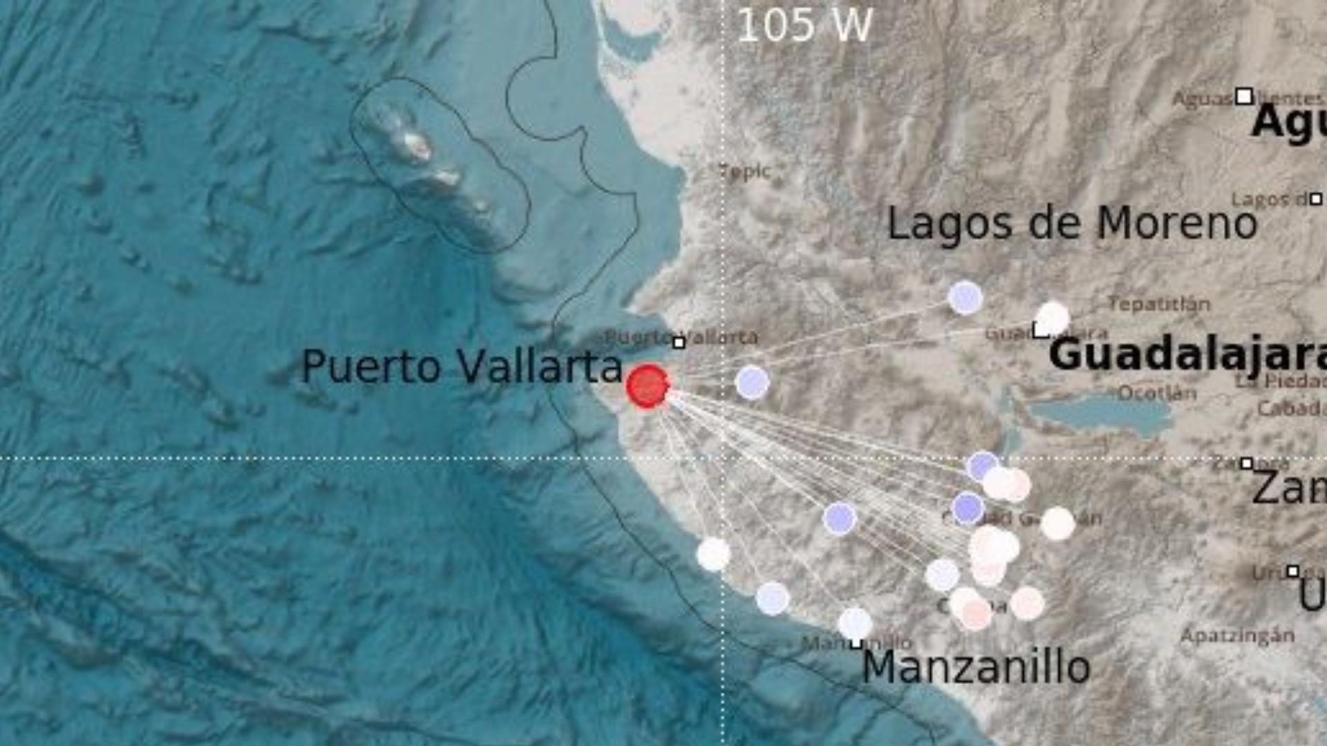 Sismo de magnitud 4.4 frente a Jalisco provoca evacuaciones preventivas