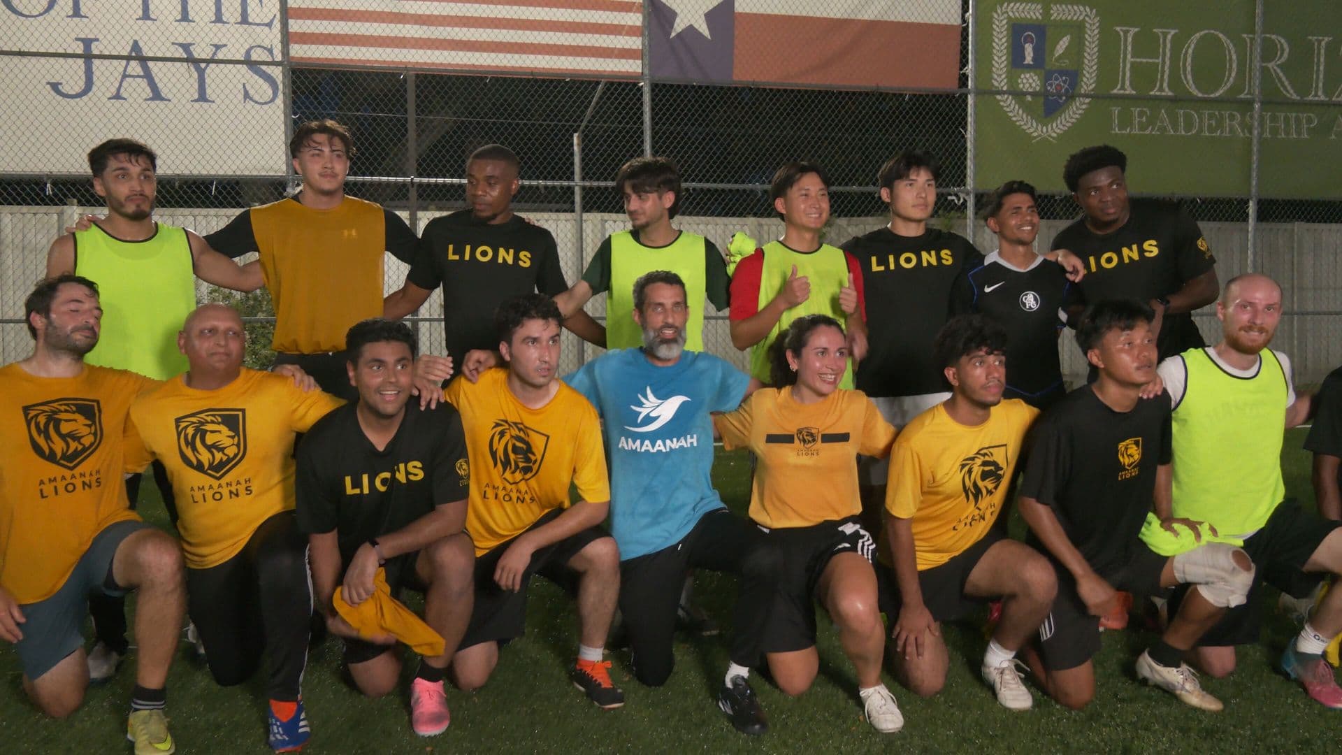 Amaanah Lions, Equipo de Refugiados