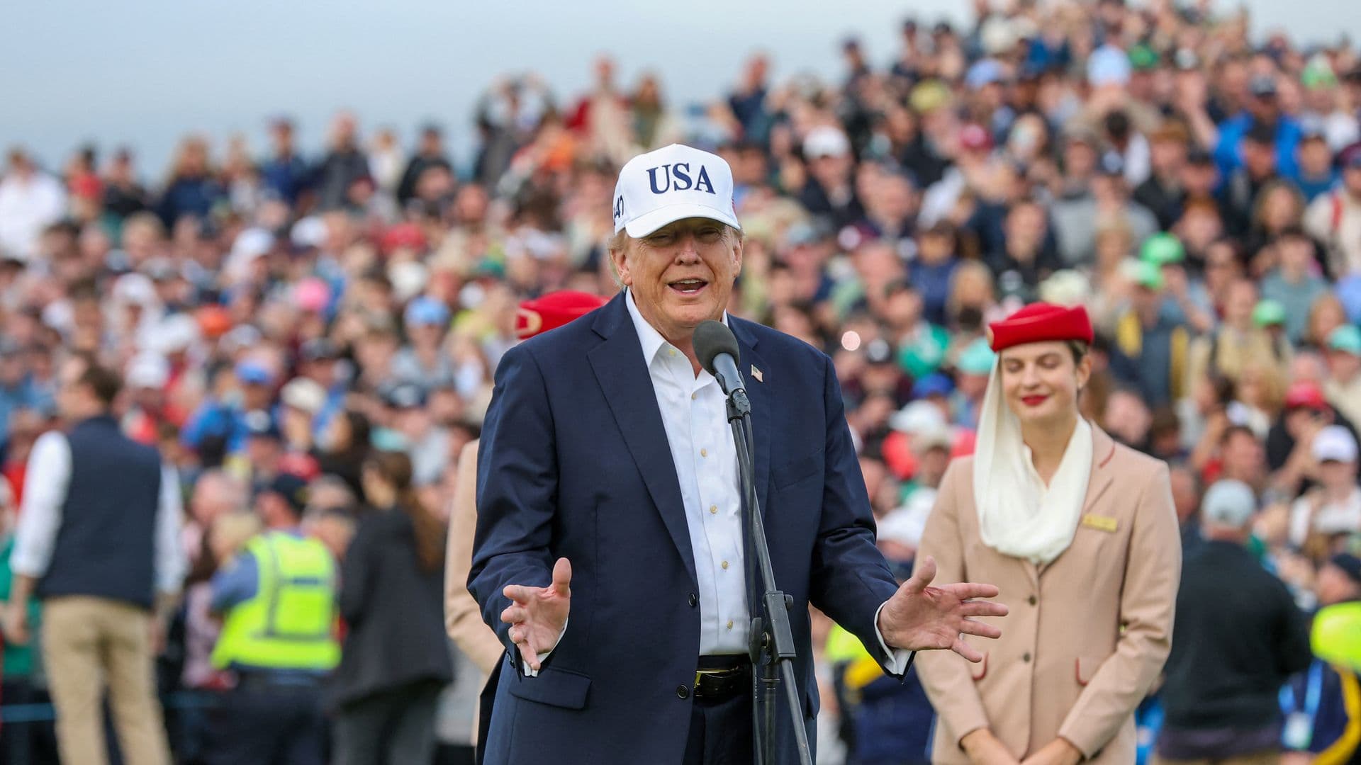 Presidente estadounidense Donald Trump Foto: AFP