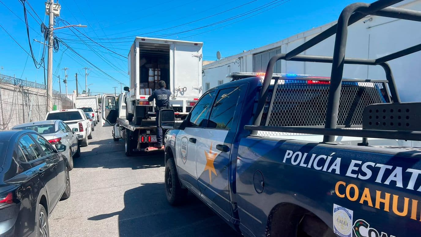 Decomisan Camioneta con Una Tonelada de Droga en Saltillo, Coahuila