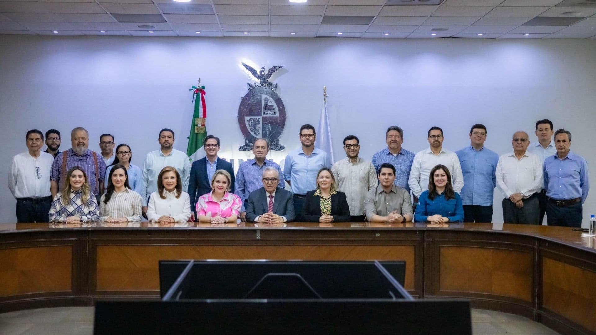 Gabinete de Rubén Rocha Moya. Foto: Gobierno de Sinaloa