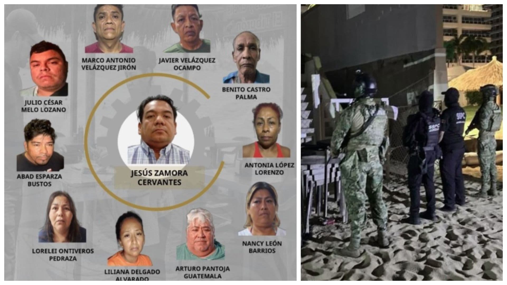 Detienen a 11 Personas y Líder Criminal que Extorsionaba a Prestadores de Turismo en Acapulco