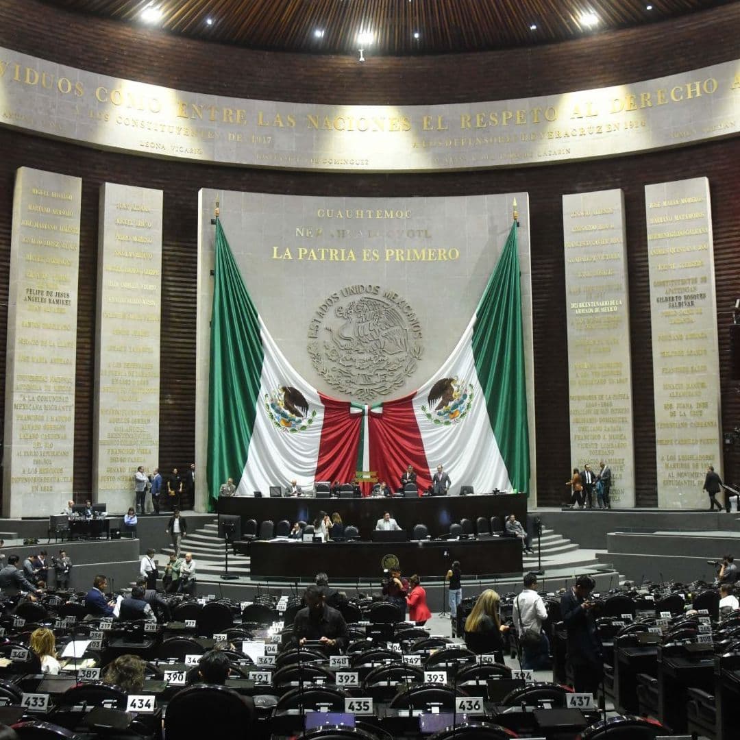 Sesión en la Cámara de Diputados.