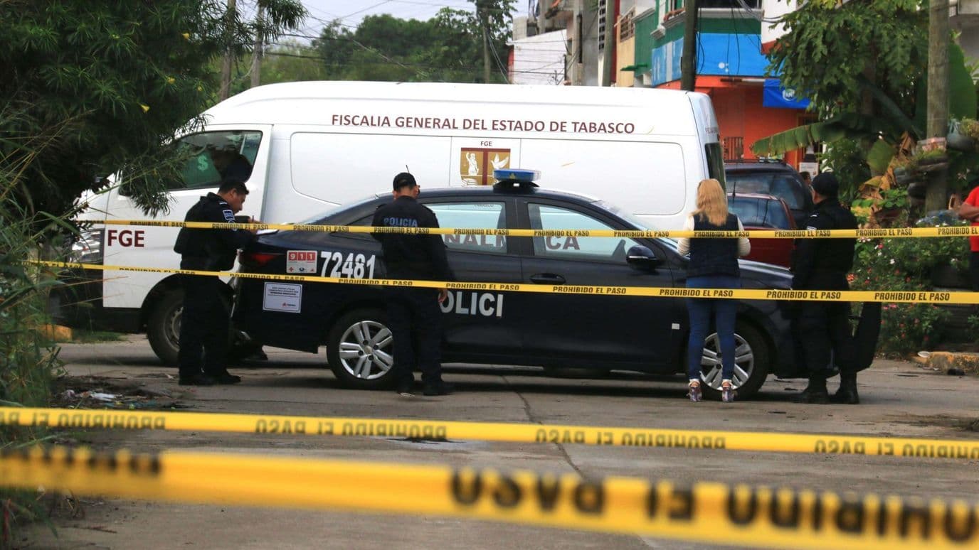 La Fiscalía de Tabasco investiga el asesinato de una familia en el municipio de Nacajuca