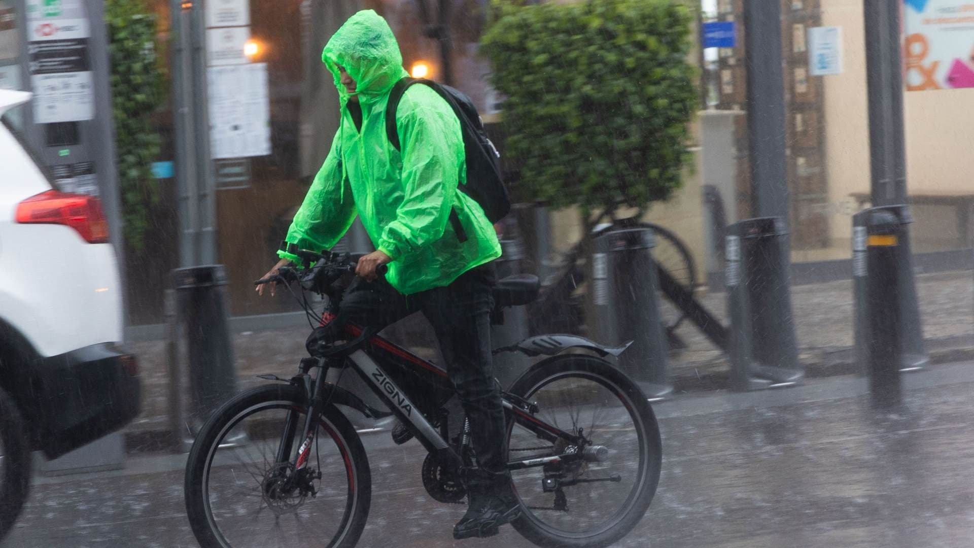 Intensa lluvia en Cuauhtémoc, CDMX, el 12 de julio 2026. Foto: Cuartoscuro | Archivo